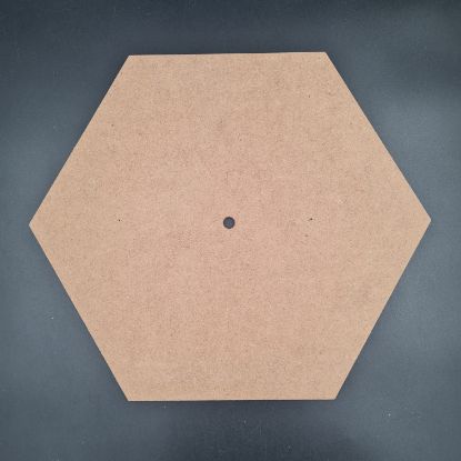Picture of Hexagon Mdf clock base