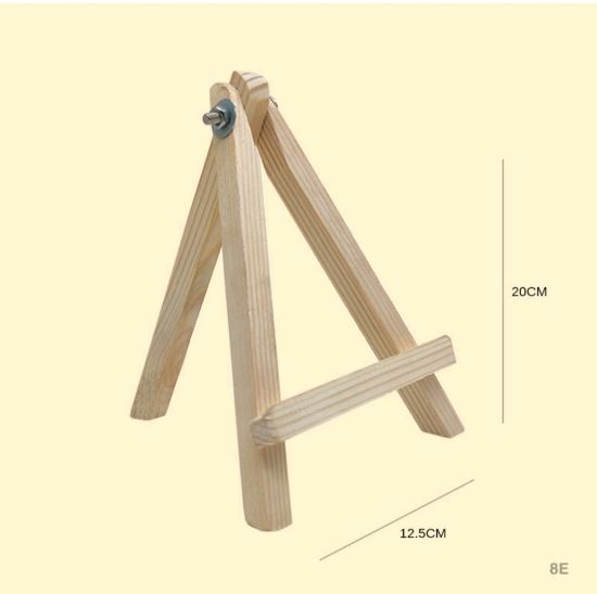 Picture of Natural Wood Easel - 8 inches with Screw