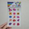 Picture of Transparent Stickers Colourful Flowers