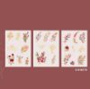 Picture of Transparent Stickers Gold Florals Set of 3 Sheets- 5