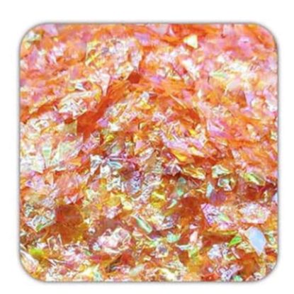 Picture of Opal Flakes- Orange