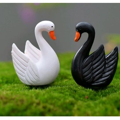 Picture of Swan Miniatures Set of 2