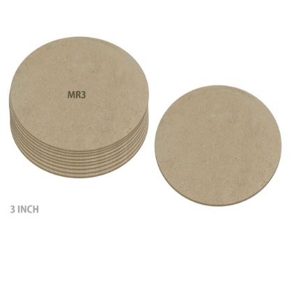 Picture of Round Mdf Coaster- 3 Inch. Set of 2
