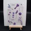 Picture of Floral Stickers  - Purple