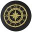 Picture of Golden Acrylic Ring-21 for Clock- With 12" MDF Clock Base