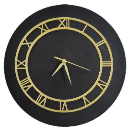 Picture of Golden Acrylic Ring-33 for Clock- With 12" MDF Clock Base