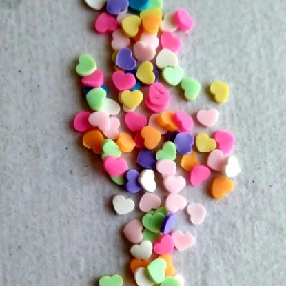 Picture of Polymer Shaker Fillers- Hearts2