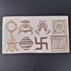 Picture of Metal stickers Ashtamangal 3cm