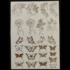 Picture of Golden Stickers A4- Butterflies and Line Art