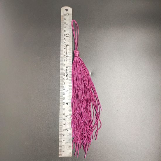 Picture of Long Tassels for Bookmark/ Car Hangings- Wine