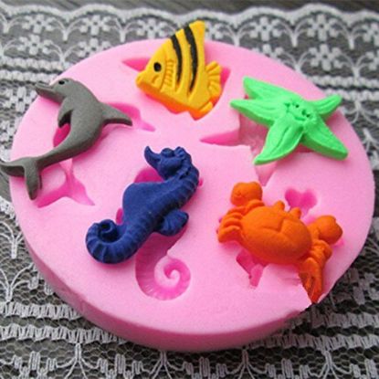 Picture of Sea Creatures miniatures mould