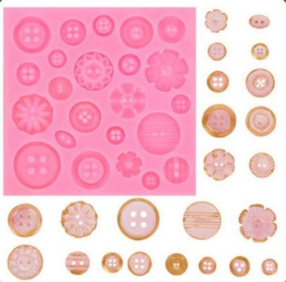Picture of Designer Buttons Mould