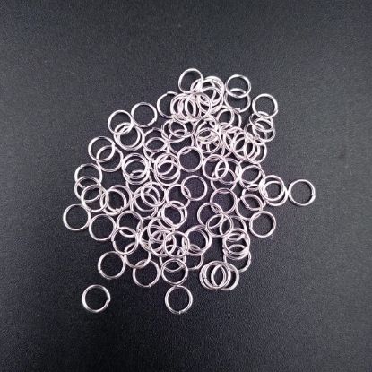 Picture of 6 mm Jump rings Silver