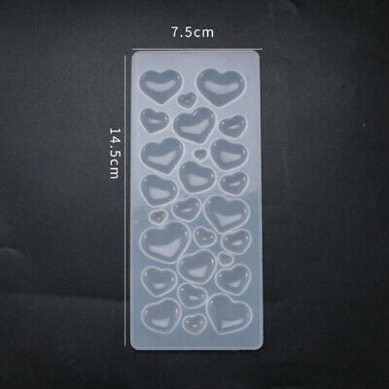 Picture of Multi Cavity Mould- Hearts 