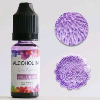 Picture of 3D Alcohol ink - Violet