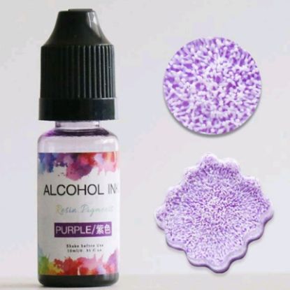 Picture of 3D Alcohol ink - Purple