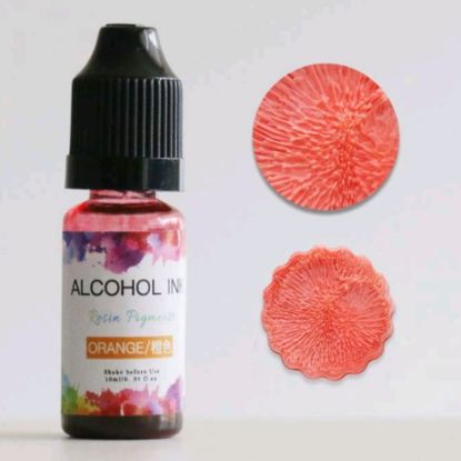 Picture of 3D Alcohol ink - Orange