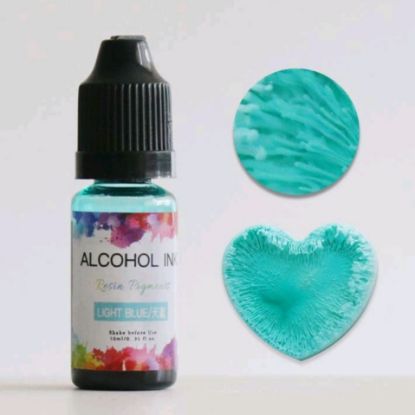 Picture of 3D Alcohol ink - Light Blue