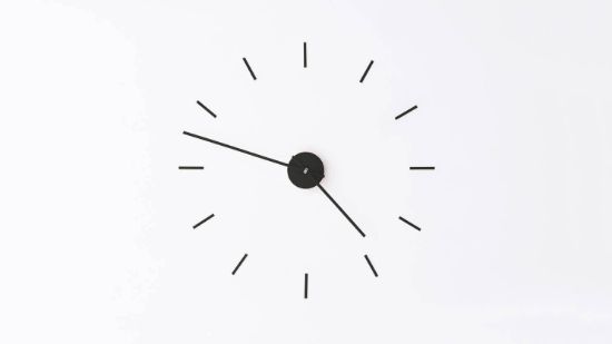 Picture of clock Sticks - Black 1 inch