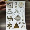 Picture of Faux Metal Stickers- Non Peel- Ashta Mangal