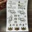 Picture of Faux Metal Stickers- Non Peel- Diwali Mix