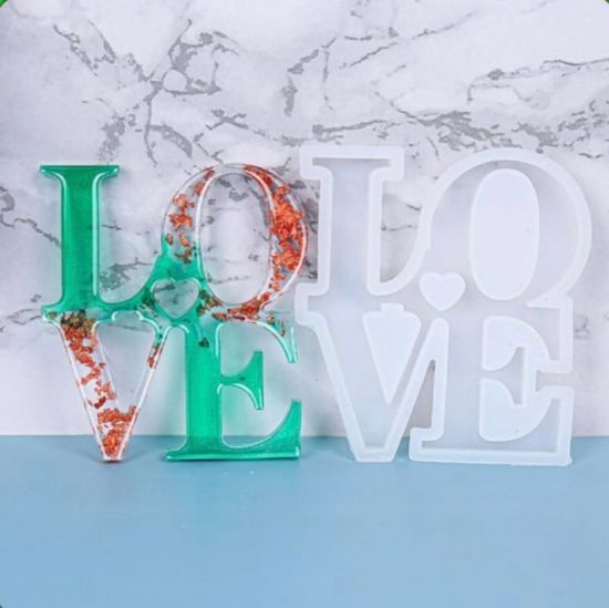 Picture of Big Love Sign Mould