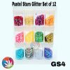 Picture of Pastel Stars Glitter Set of 12 