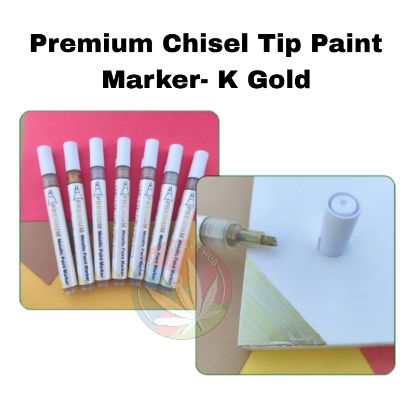 Picture of Premium Chisel Tip Paint Marker- K Gold