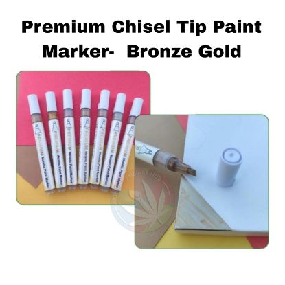 Picture of Premium Chisel Tip Paint Marker- Bronze Gold