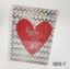 Picture of Quirky A5 Spiral Diary-  Chevron Heart