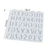 Picture of Big Alphabets mould with Numbers- 2 Holes