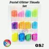 Picture of Pastel Glitter Tinsels Set of 12