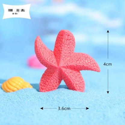 Picture of Cute StarFish Miniature- 1 Pc- Pink
