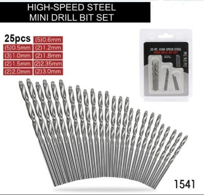 Picture of High Speed Drill Bits Set of 25 pcs