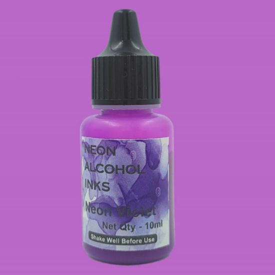 Picture of Neon Alcohol ink - Neon Violet