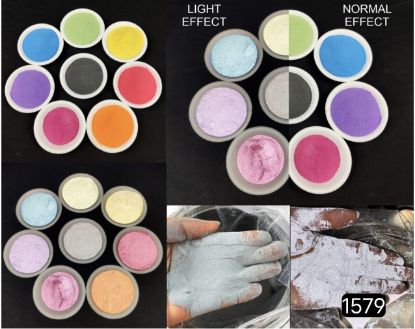 Picture of Reflective Mica Powder set of 9 shades