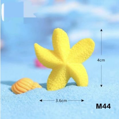 Picture of Cute StarFish Miniature- 1 Pc- Yellow