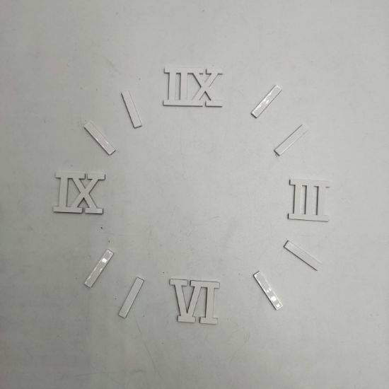 Picture of  4 Romans and 8 Clock Sticks- White