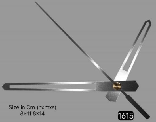 Picture of Designer Clock Hands- Clock Needles  3- BIG- Silver