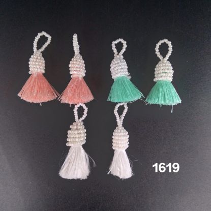 Picture of Small Pastel Bead Tassels for Bookmarks