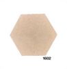 Picture of Hexagon Mdf Coaster- 4 Inch