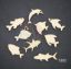 Picture of MDF Sea creatures 9 pc