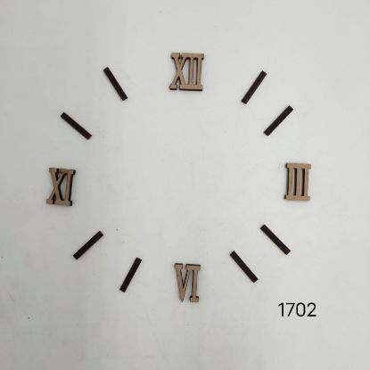 Picture of  4 Romans and 8 Clock Sticks- MDF