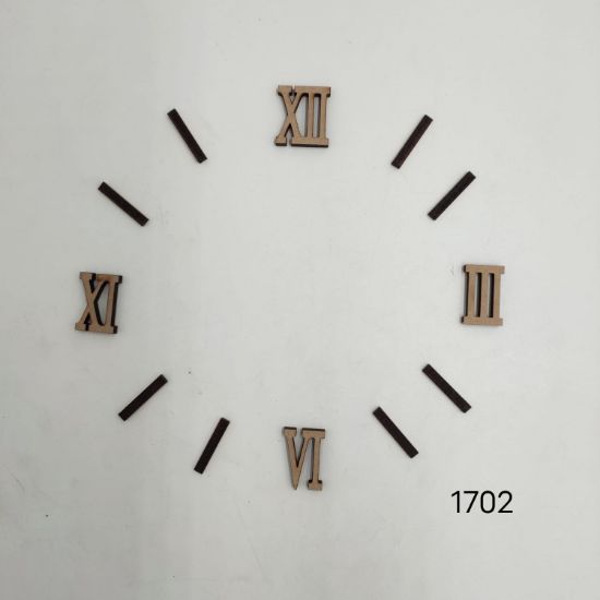 Picture of  4 Romans and 8 Clock Sticks- MDF