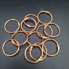 Picture of Diary Rings - golden 12 pc