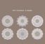 Picture of Transparent Sticker Cutouts- White Mandala