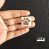 Picture of Metal sticker- Paw Small Coloured