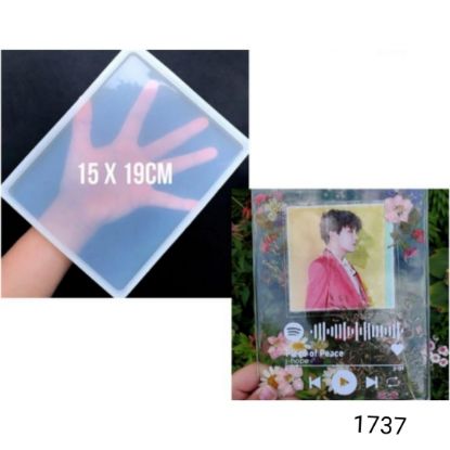Picture of Rectangle Photo Frame Mould  - 15x19cm