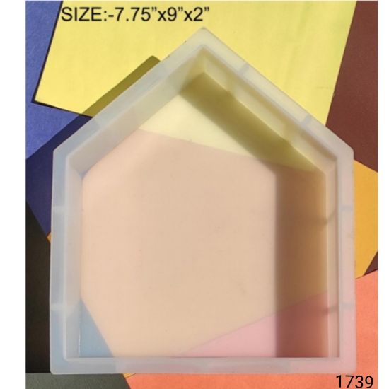 Hexagon Deep Height Resin Silicone Mould