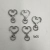 Picture of Designer Lobster Rings 10 Pcs Silver - Hearts 